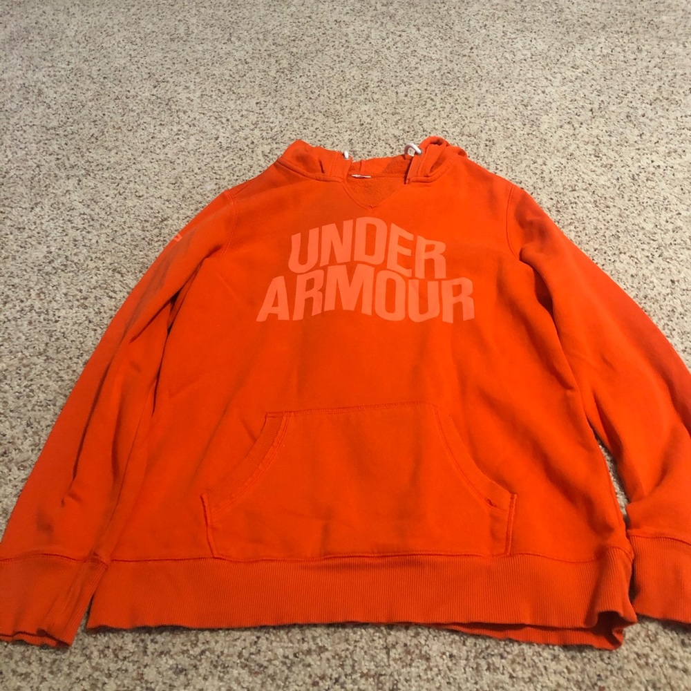 Under Armour Orange Hoodie
